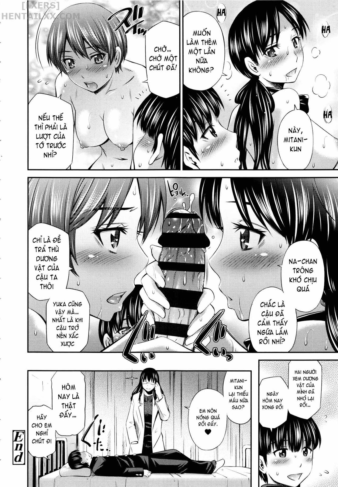 Đọc truyện hentai Hokenshitsu no Sagara Sensei Chap 3