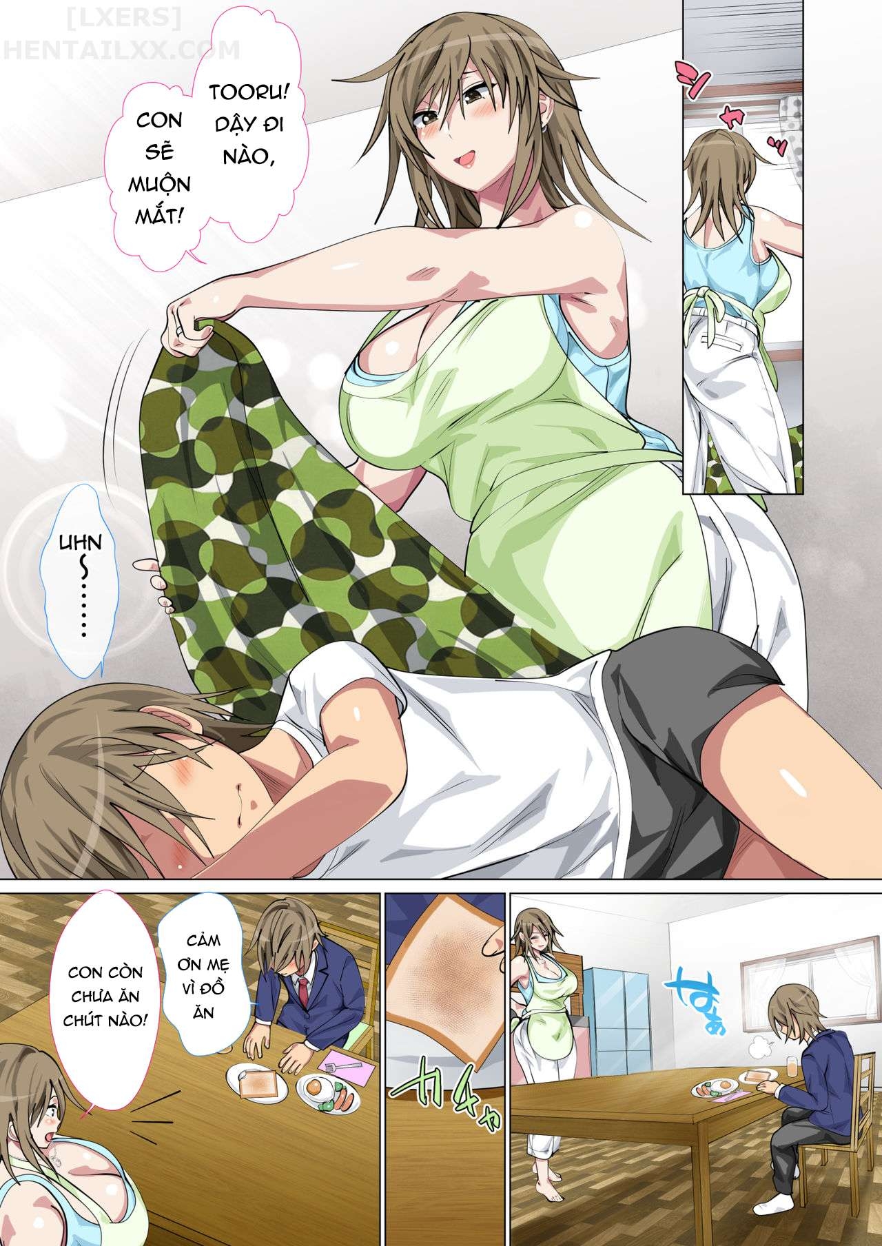 Đọc truyện hentai Ijimerarekko no Hahaoya ga Hamedori suru Batsu Game ni Makikomareta Kekka Chap 1
