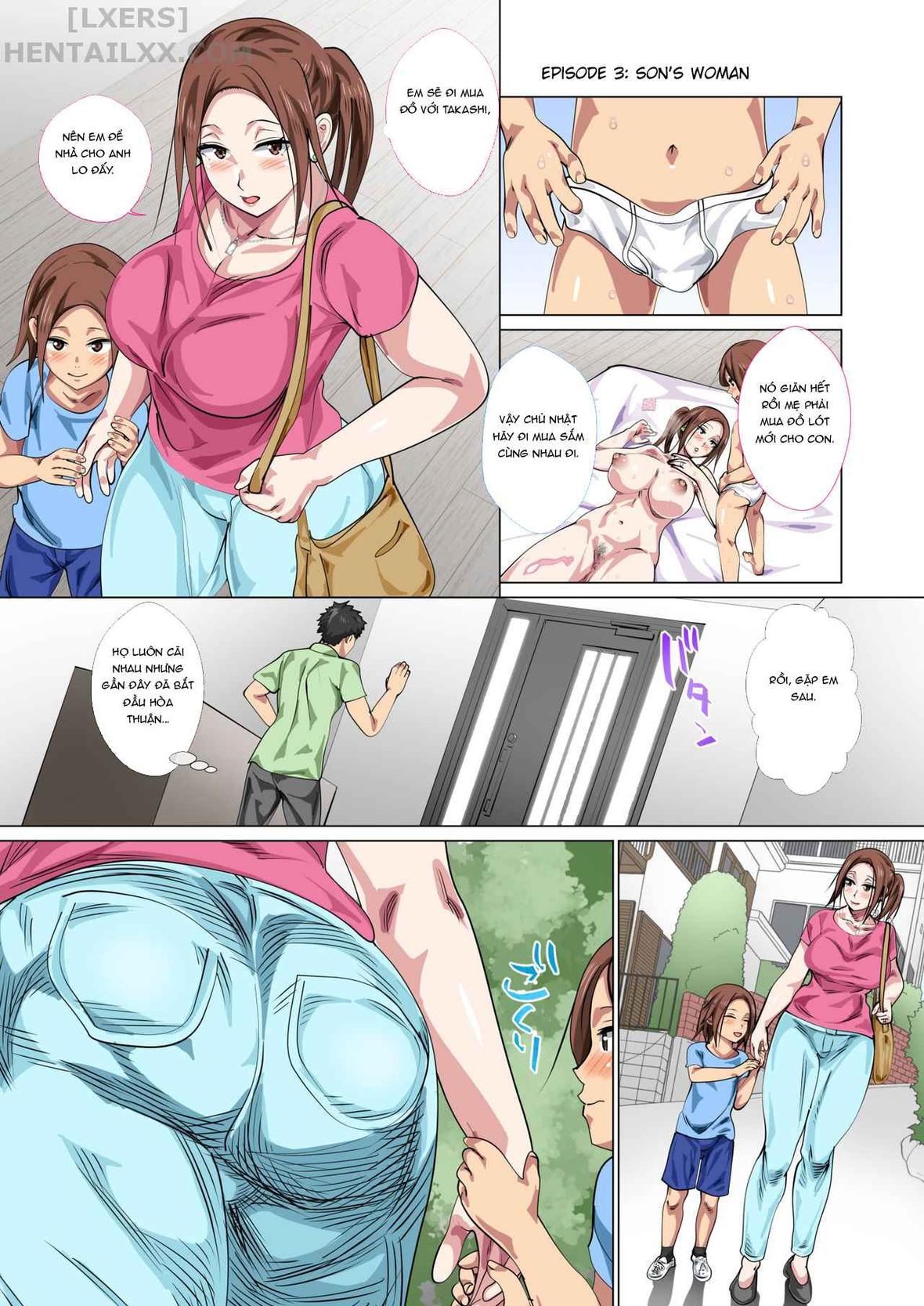 Đọc truyện hentai Rehabilitation of Delinquent Son by Short-tempered Mother’s Sweet Lovemaking Chap 3