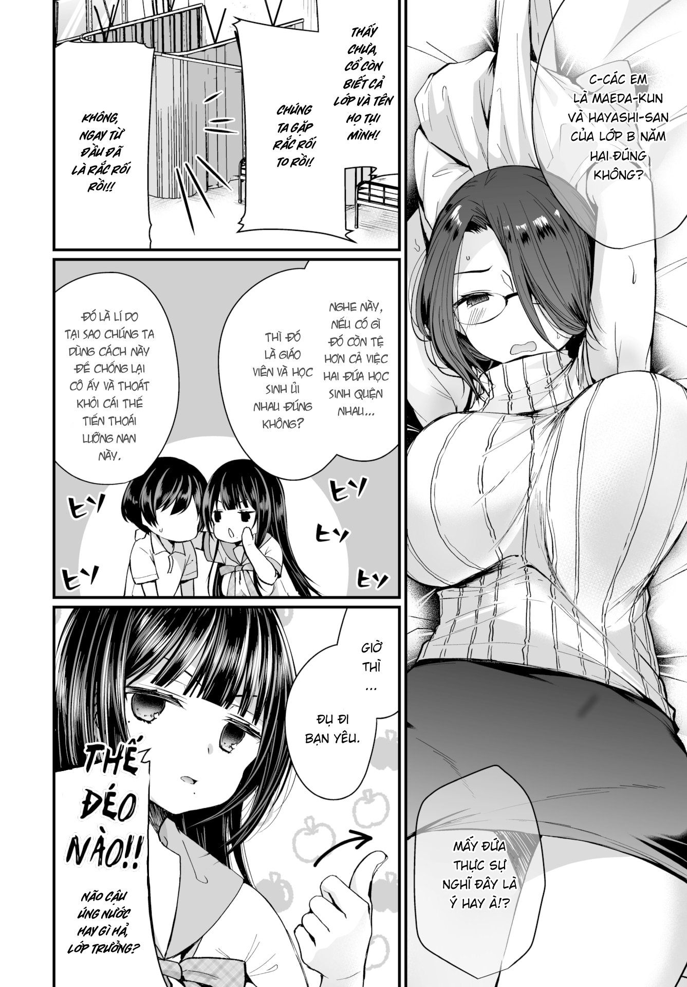 Đọc truyện hentai Gái Ngoan Lớp Tôi Hoá Ra Lại Là Dâm Nữ!? Chap 6 Sensei
