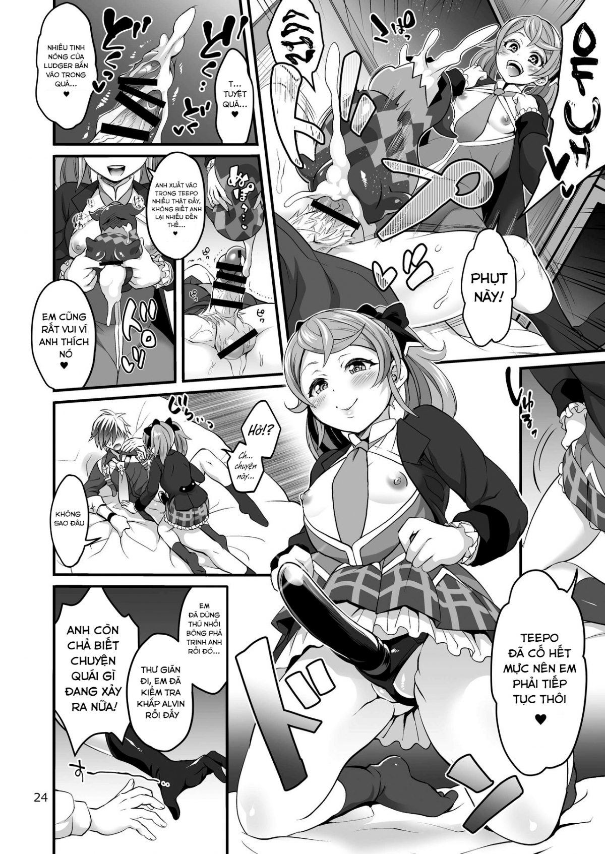 Đọc truyện hentai Happou Bijin Kyoku (Tales of Xillia) Chap 1