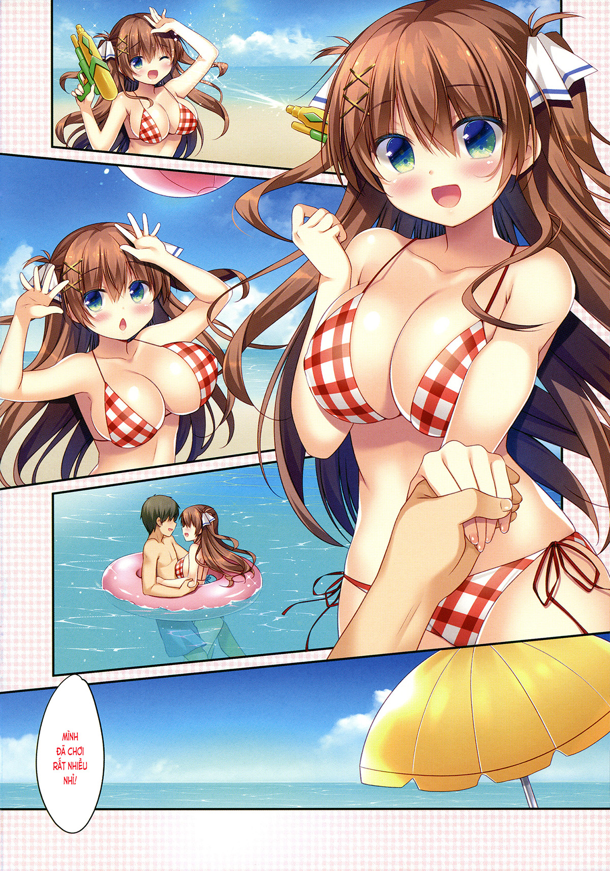 Đọc truyện hentai Bạn nối khố, Akari - Ch.4 Chuyến đi biển… trong mơ
