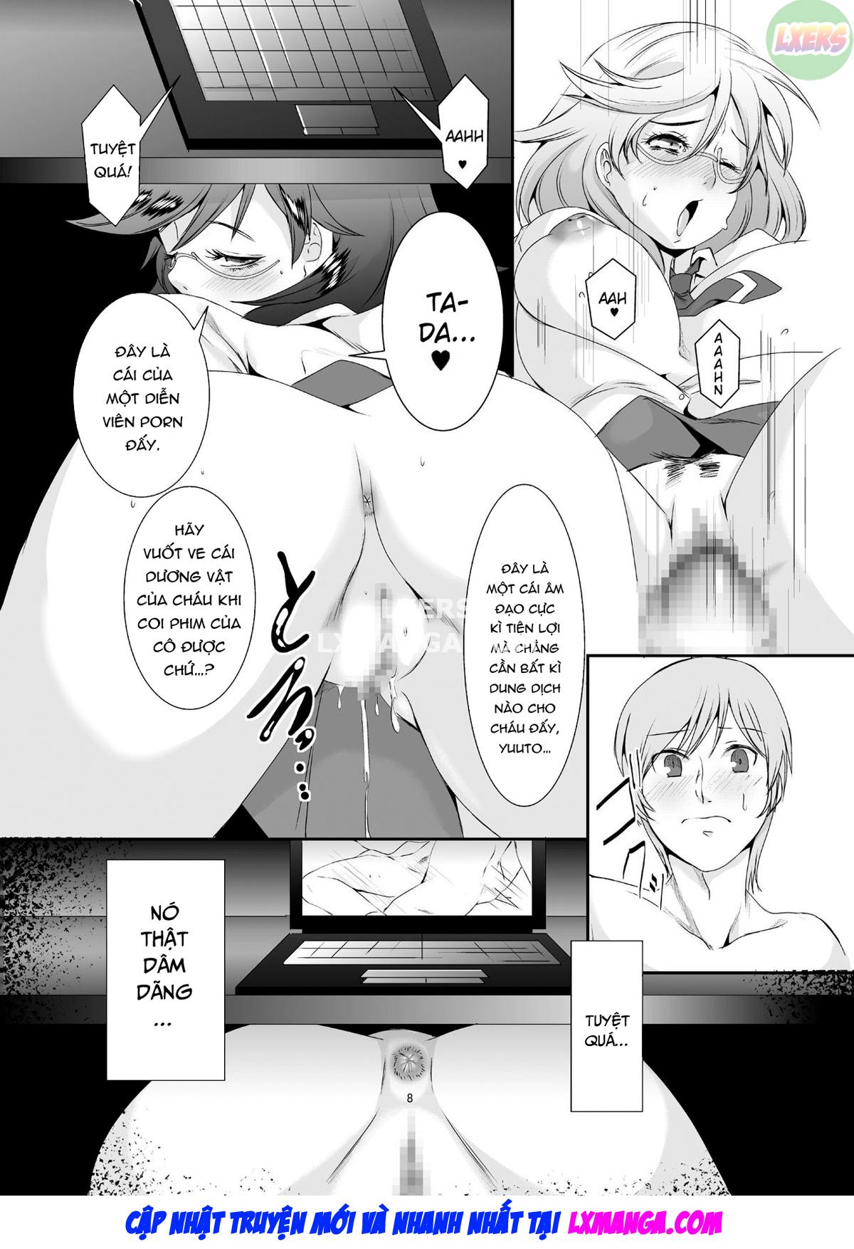 Đọc truyện hentai Oku-sama wa Moto Yariman Chap 5