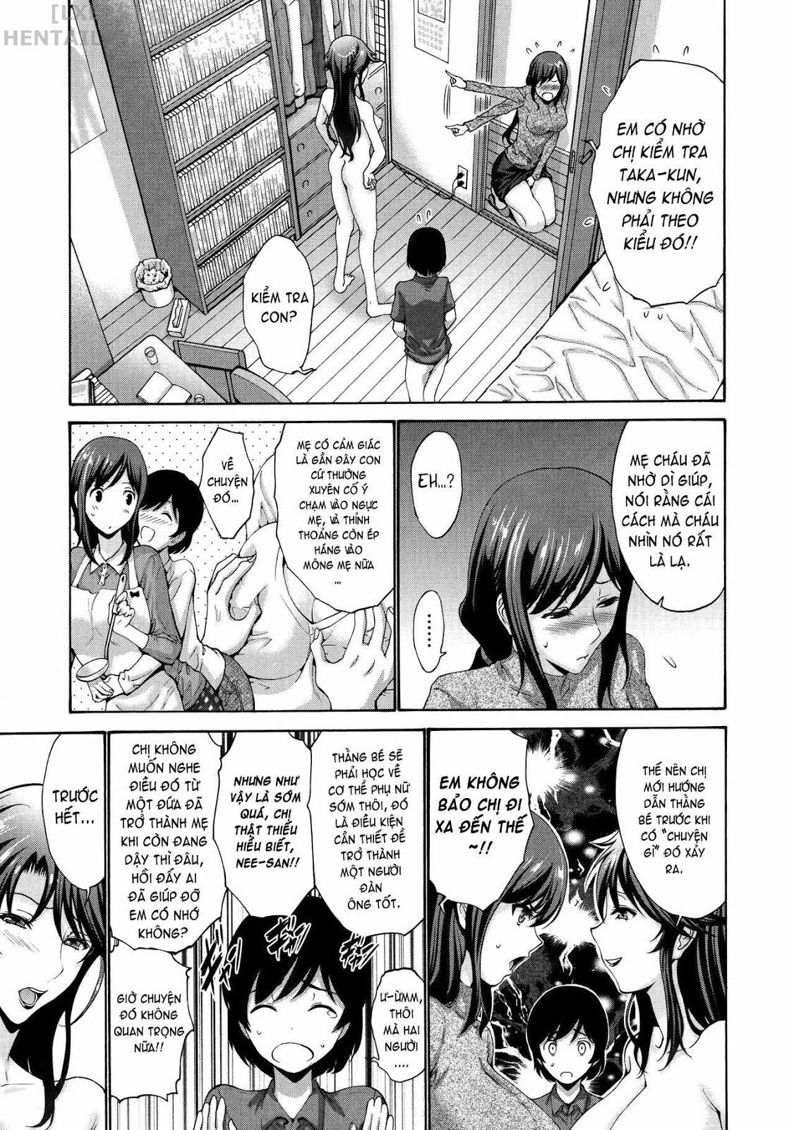 Đọc truyện hentai His Mother is My Love Hole Chap 7