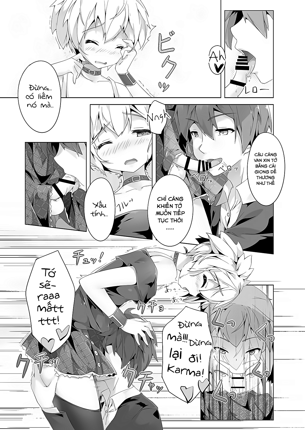 Đọc truyện hentai Ansatsu Otokonoko Kyoushitsu Oneshot