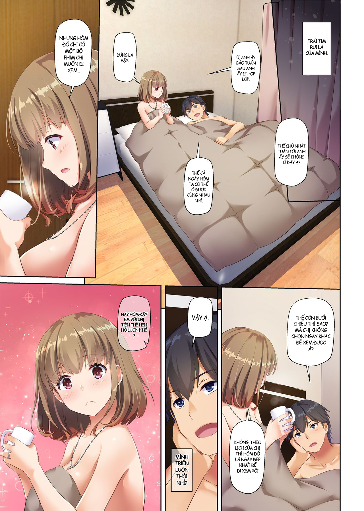 Đọc truyện hentai Hitozuma Osananajimi to Hitonatsu no Dekigoto Chap 2
