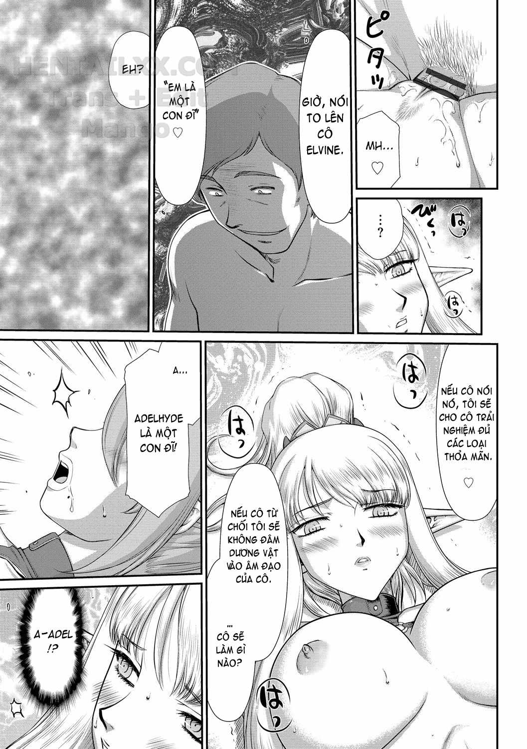 Đọc truyện hentai Inraku No Seijo Elvine Chap 10 END