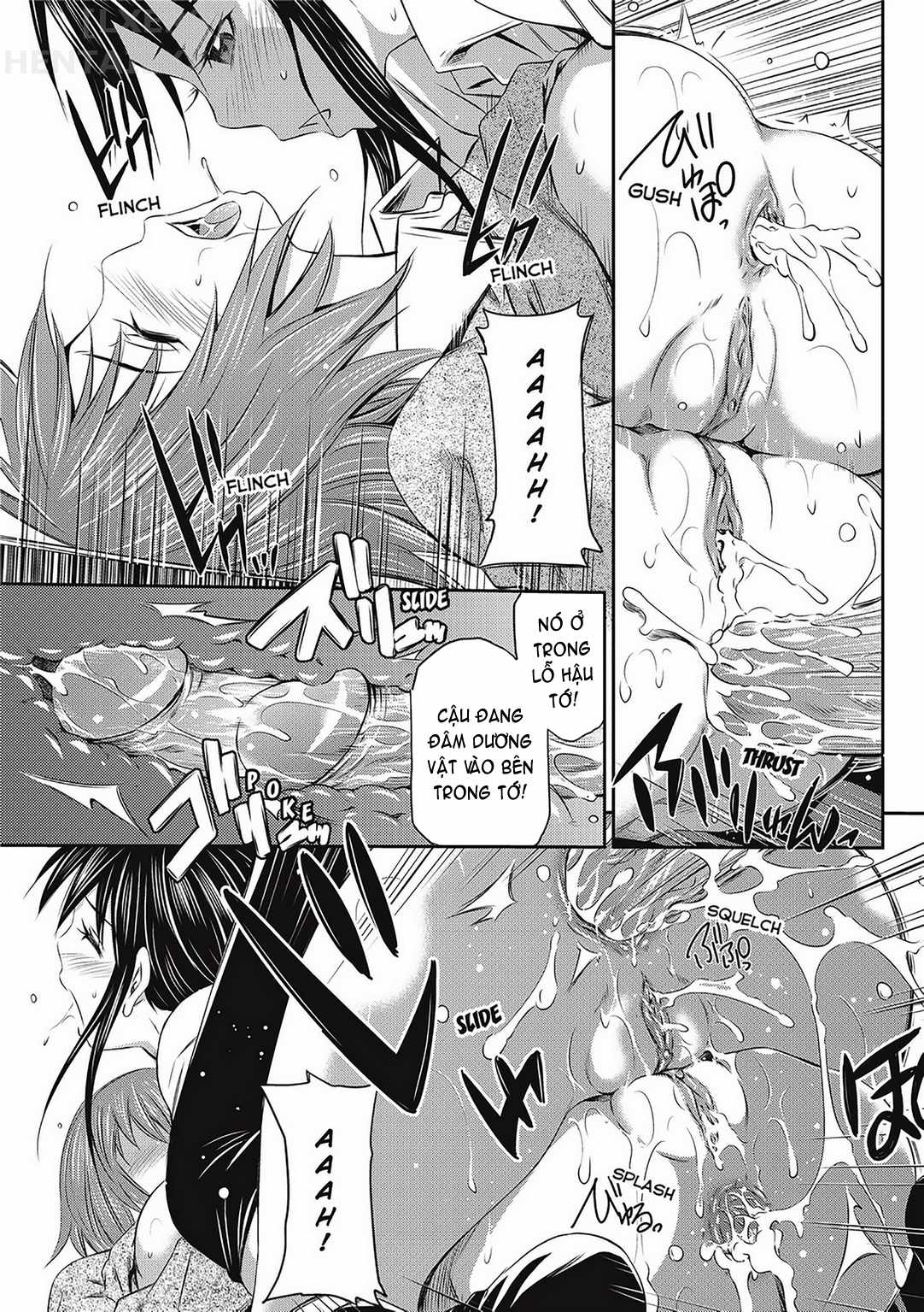Đọc truyện hentai Peachy Triangle Chap 4