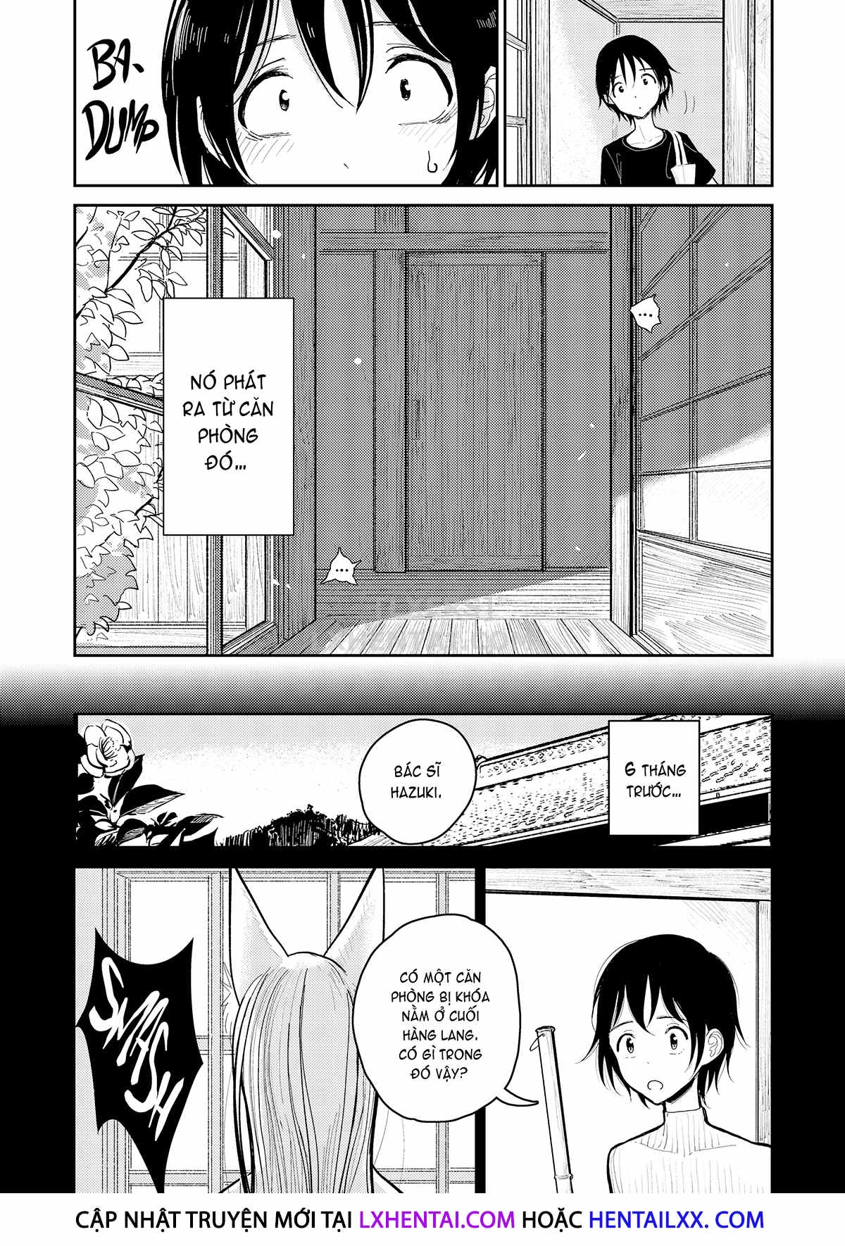 Đọc truyện hentai Hazuki-sensei no Hatsujouki Chap 1