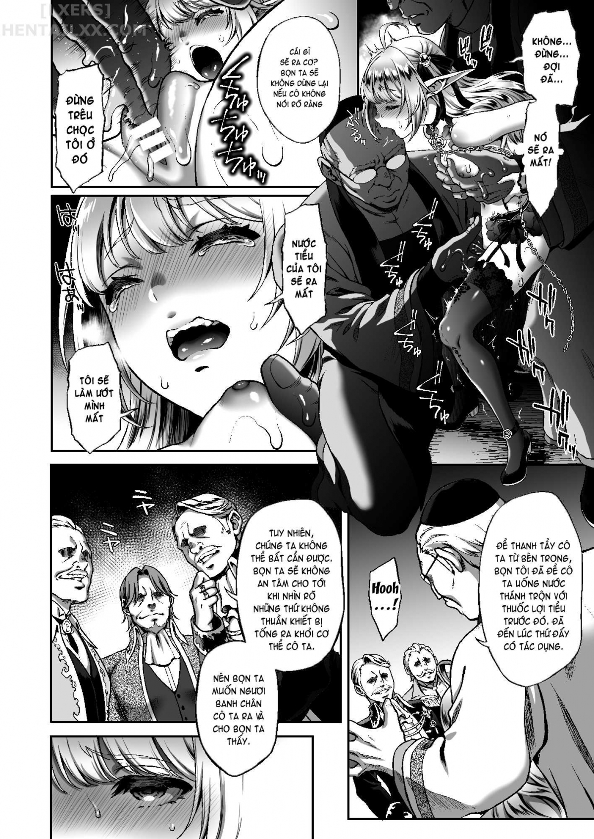 Đọc truyện hentai Tasogare No Shou Elf Chap 6