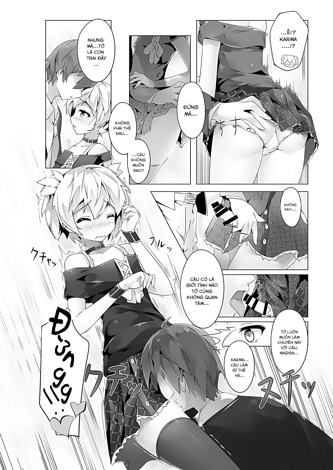 Đọc truyện hentai Ansatsu Otokonoko Kyoushitsu Oneshot