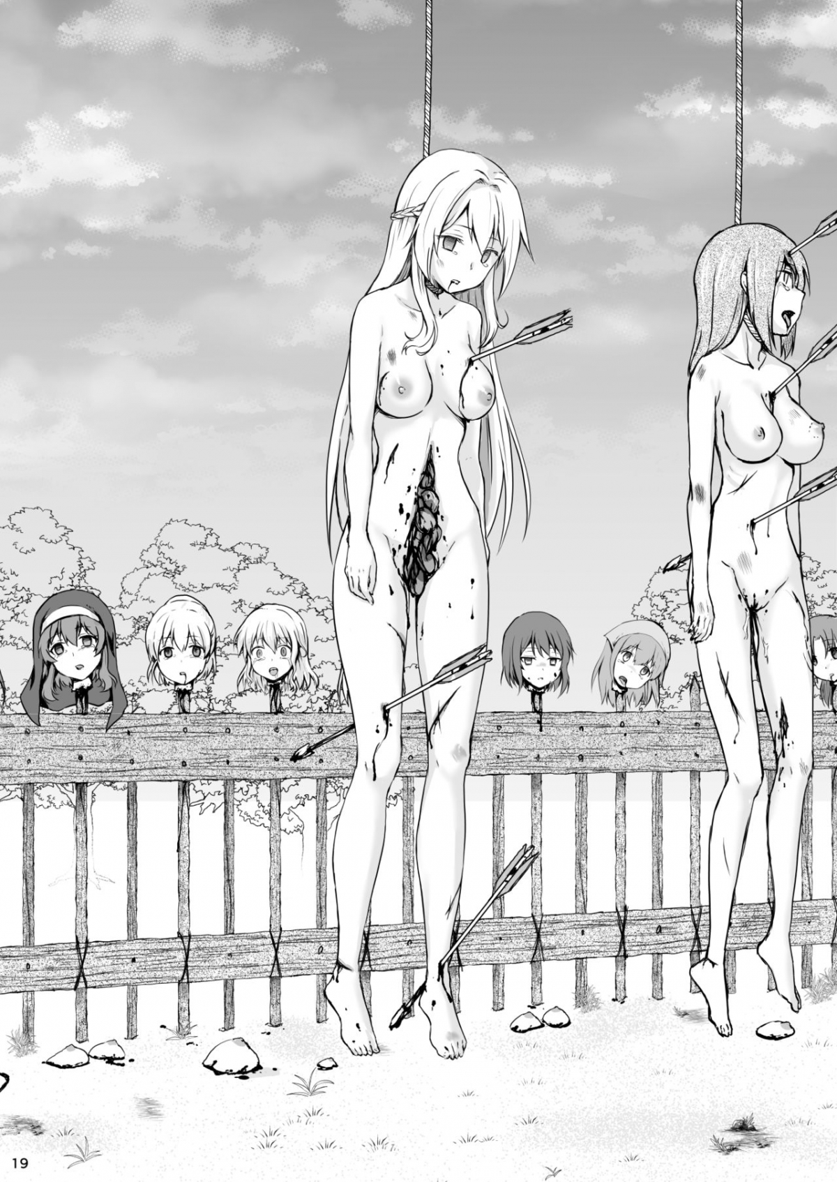 Đọc truyện hentai Hồi kết của một thị trấn. Oneshot