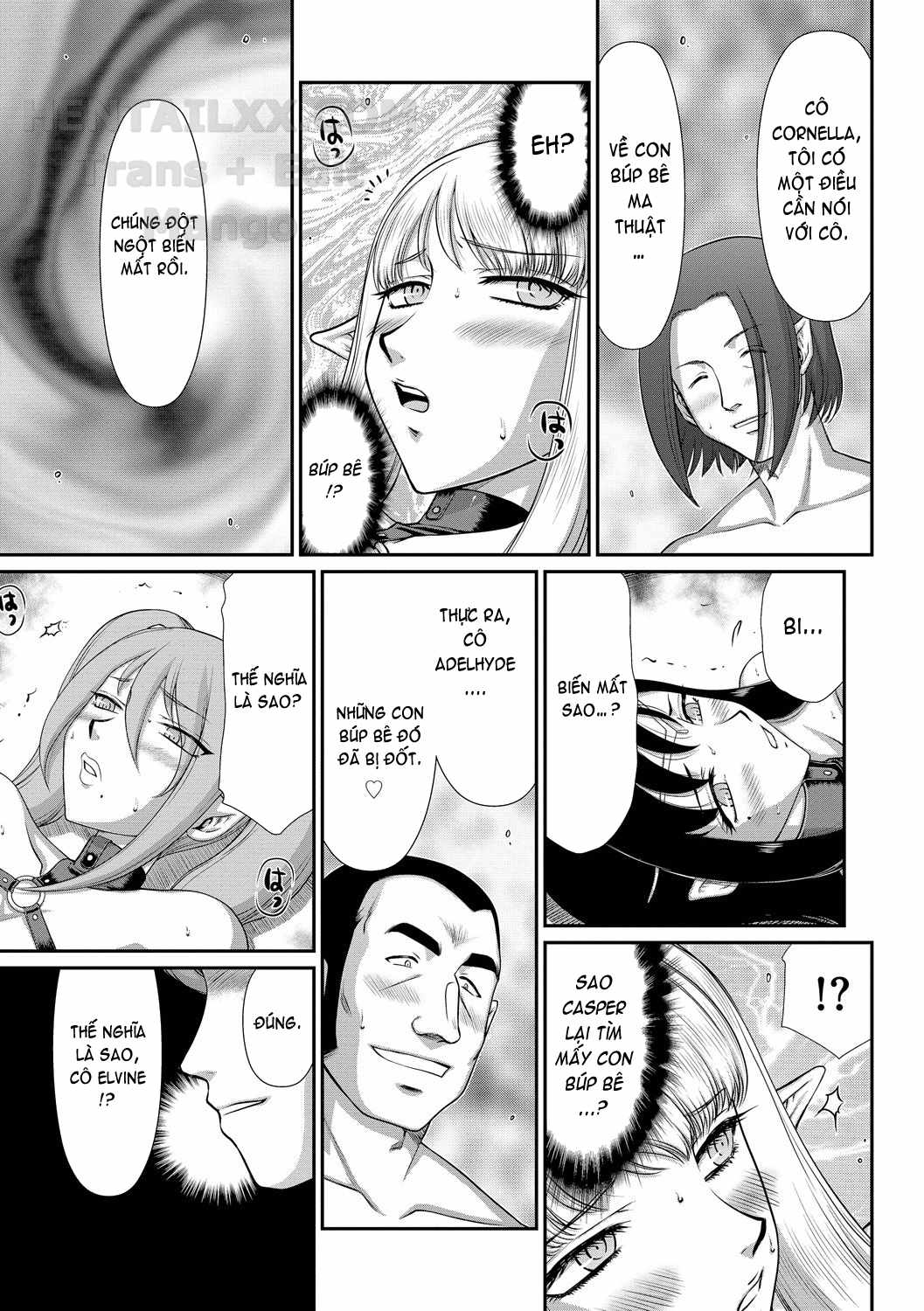 Đọc truyện hentai Inraku No Seijo Elvine Chap 10 END