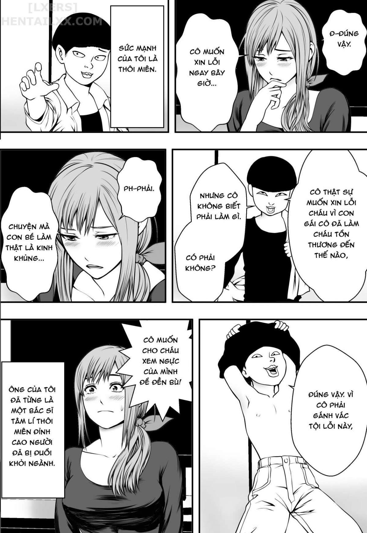 Đọc truyện hentai Mẹ thành chó, con gái thành chậu hoa. Oneshot