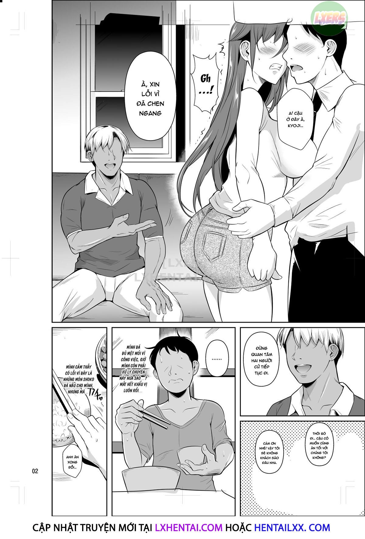 Đọc truyện hentai The Downtown Shopping Street's Wife's Holes - Chap 4
