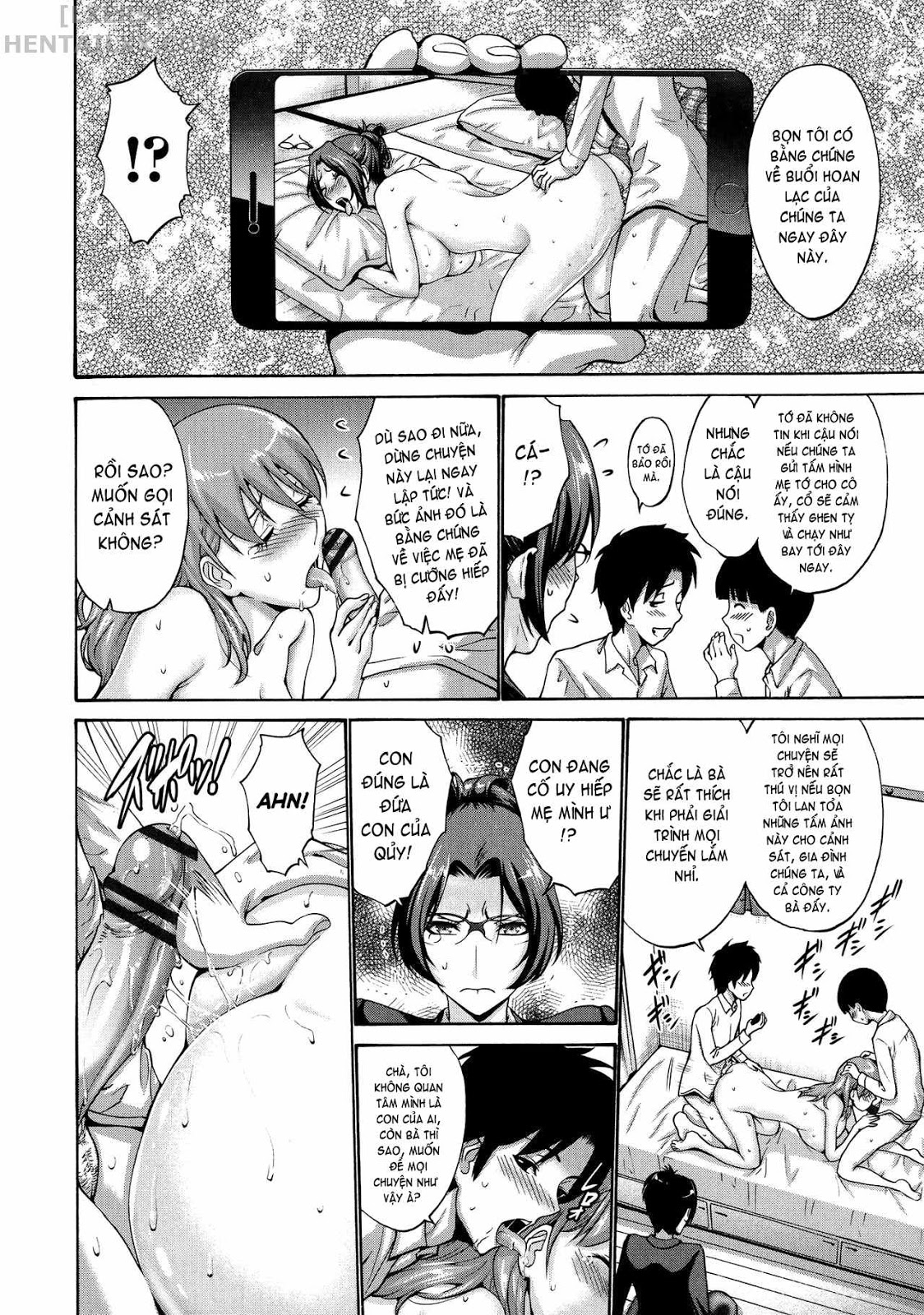Đọc truyện hentai His Mother is My Love Hole Chap 3