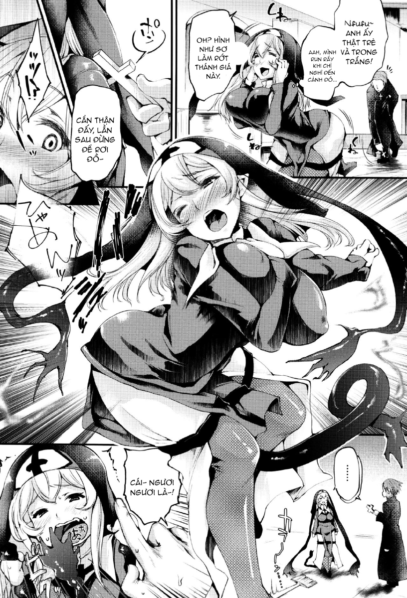 Đọc truyện hentai Sakusaku Meat Pie Chap 2 Khi nhà thờ không còn là chốn linh thiêng
