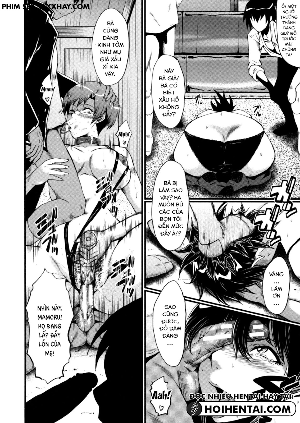 Đọc truyện hentai Haha Wa Buzama Ni Koshi O Furu ~Gogo No Seibo-Tachi~ Chap 7 END