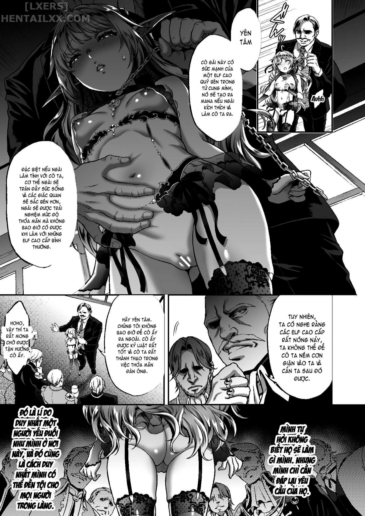 Đọc truyện hentai Tasogare No Shou Elf Chap 6