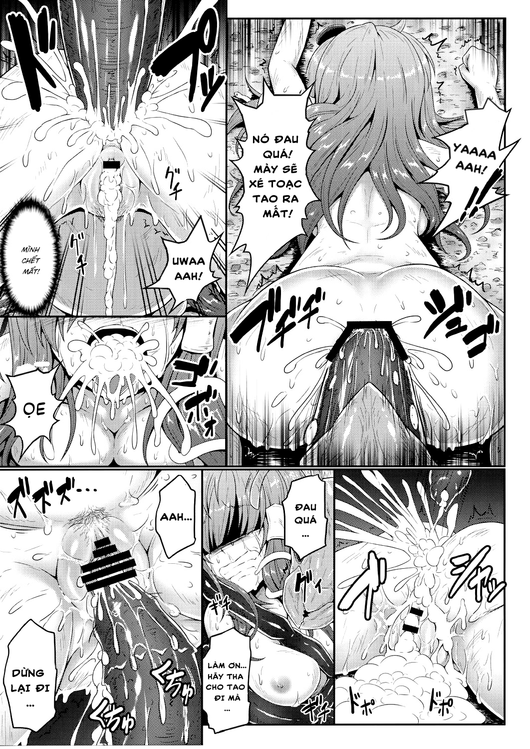 Đọc truyện hentai Sanae và cuộc phiêu lưu vào hang tò vò(Touhou Project) Oneshot