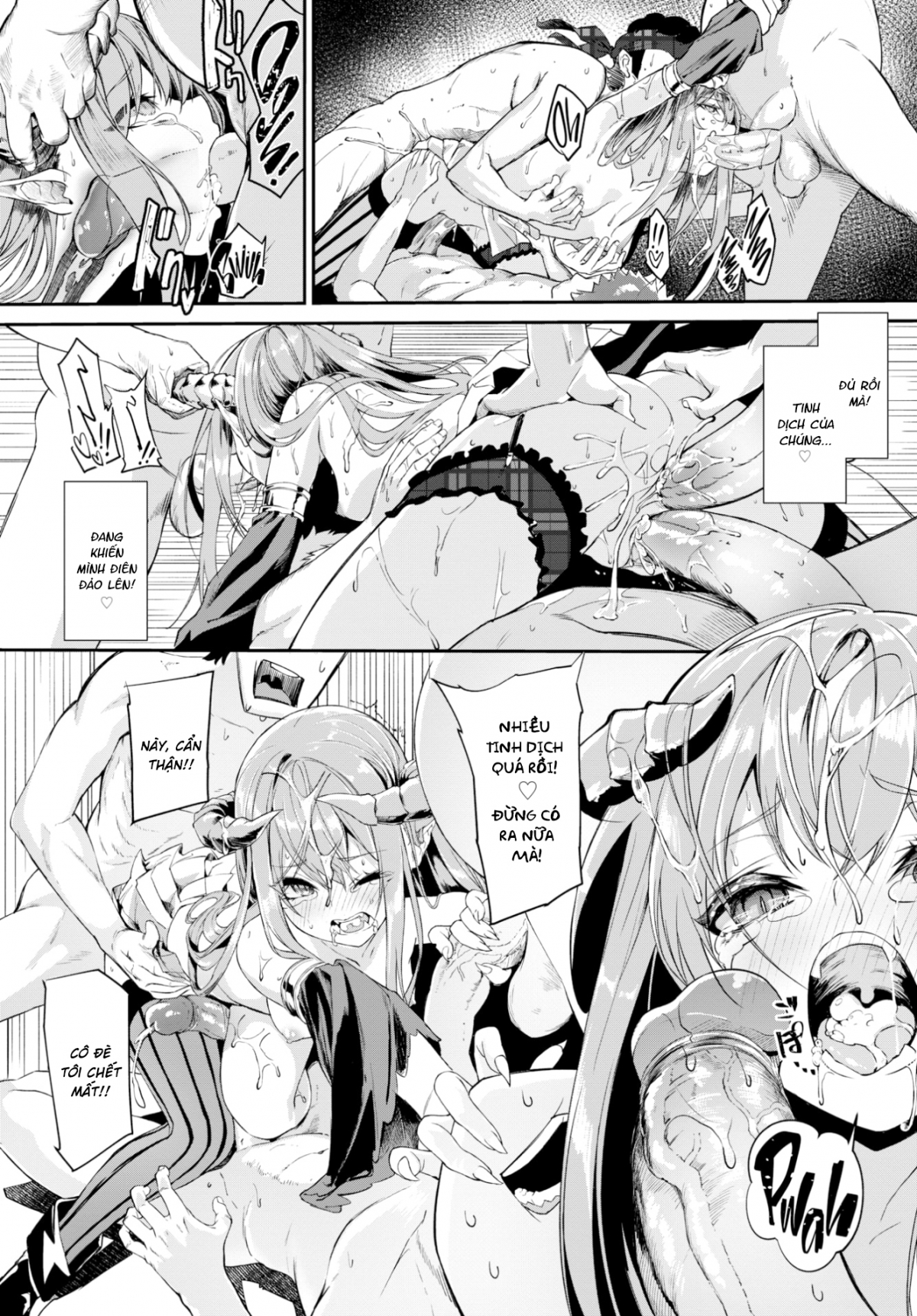 Đọc truyện hentai Khẩu Vị Của Cô Em Succubus Oneshot