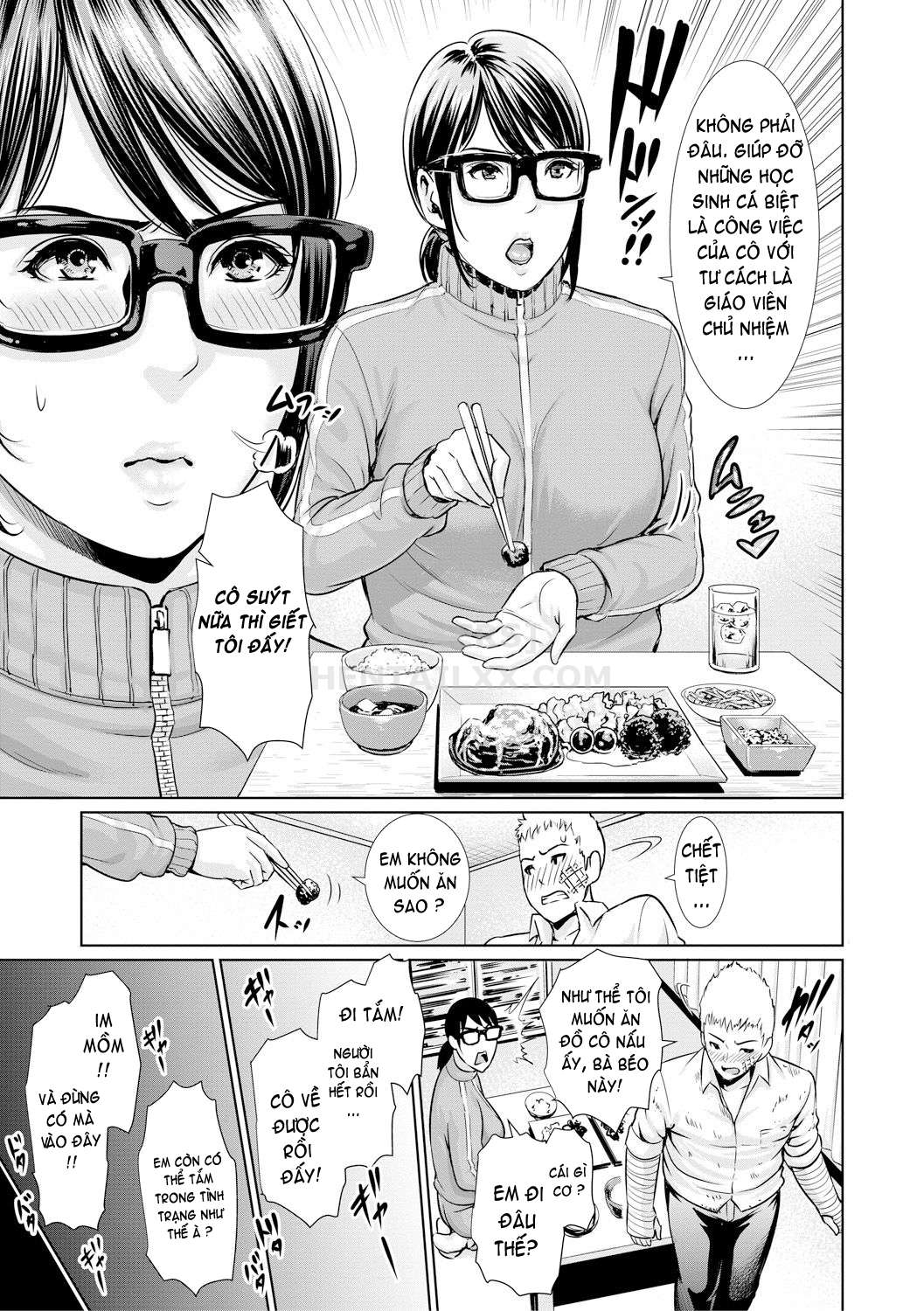 Đọc truyện hentai Sensei wa Seiyoku o Osaerarenai Chap 5 Kaede senseis Full body therapy