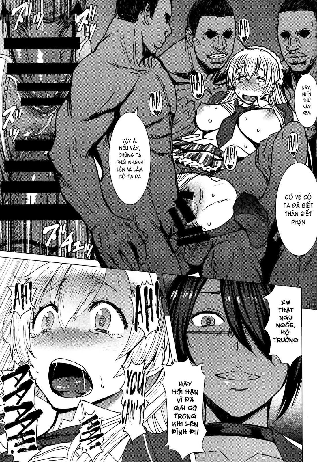 Đọc truyện hentai Youkoso Kokujin Koubi Beya E Chap 3 3rd Discipline