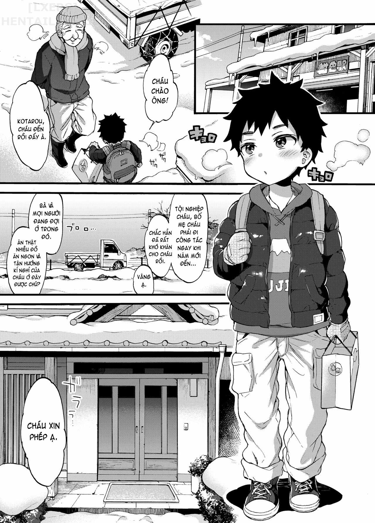 Đọc truyện hentai Fuyuyasumi Wa Itoko No Onee-Chan Ni Asonde Moraimashita. Chap 1