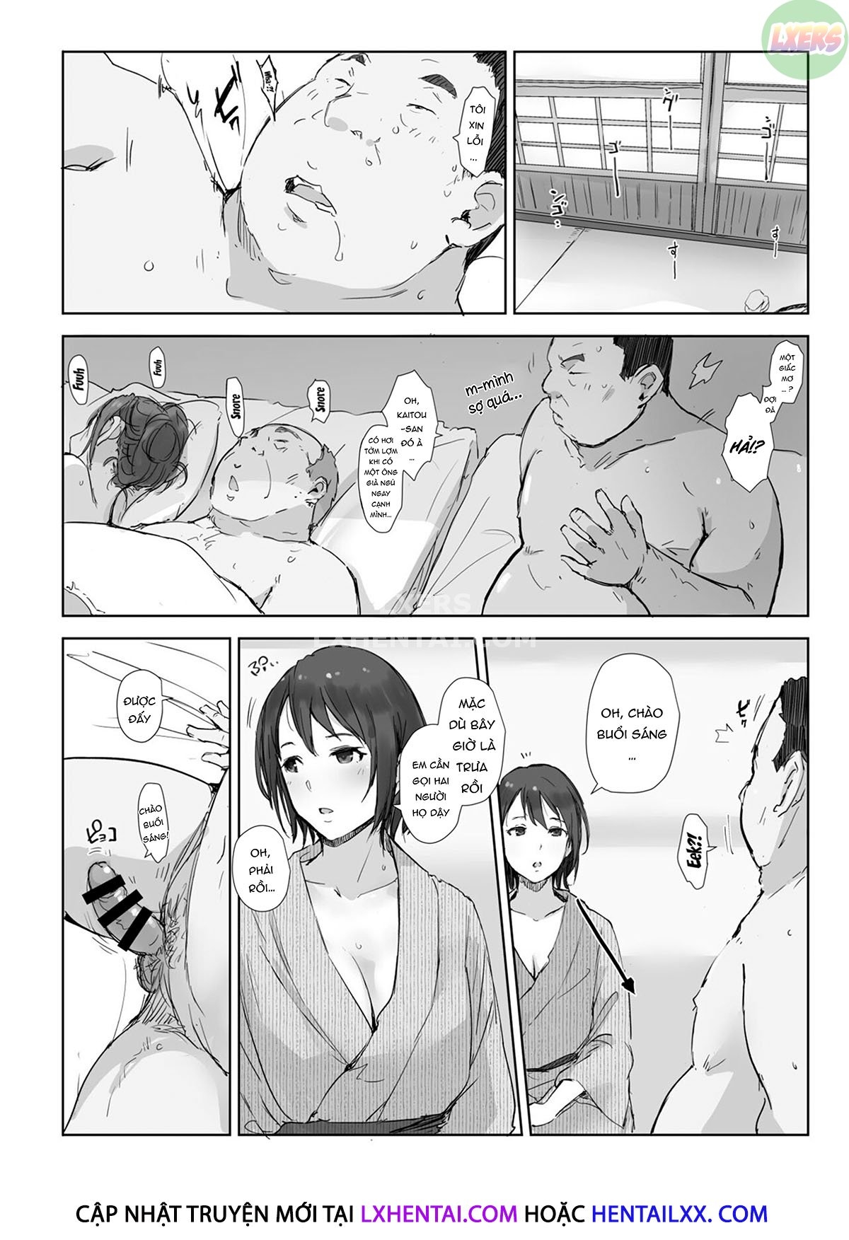 Đọc truyện hentai Netorareta Hitozuma to Netorareru Hitozuma Chap 3