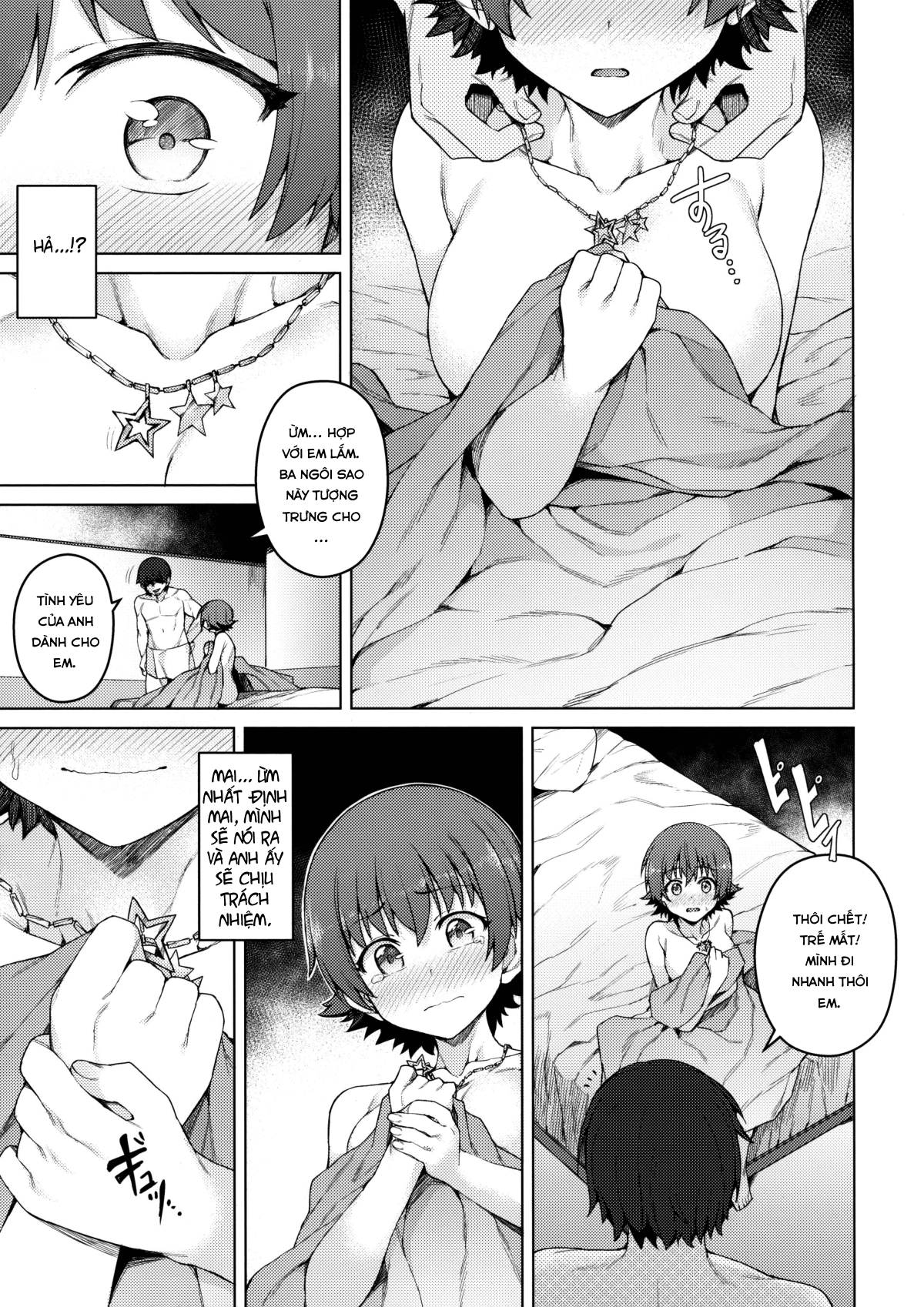 Đọc truyện hentai Yogosareta Mitsuboshi Oneshot