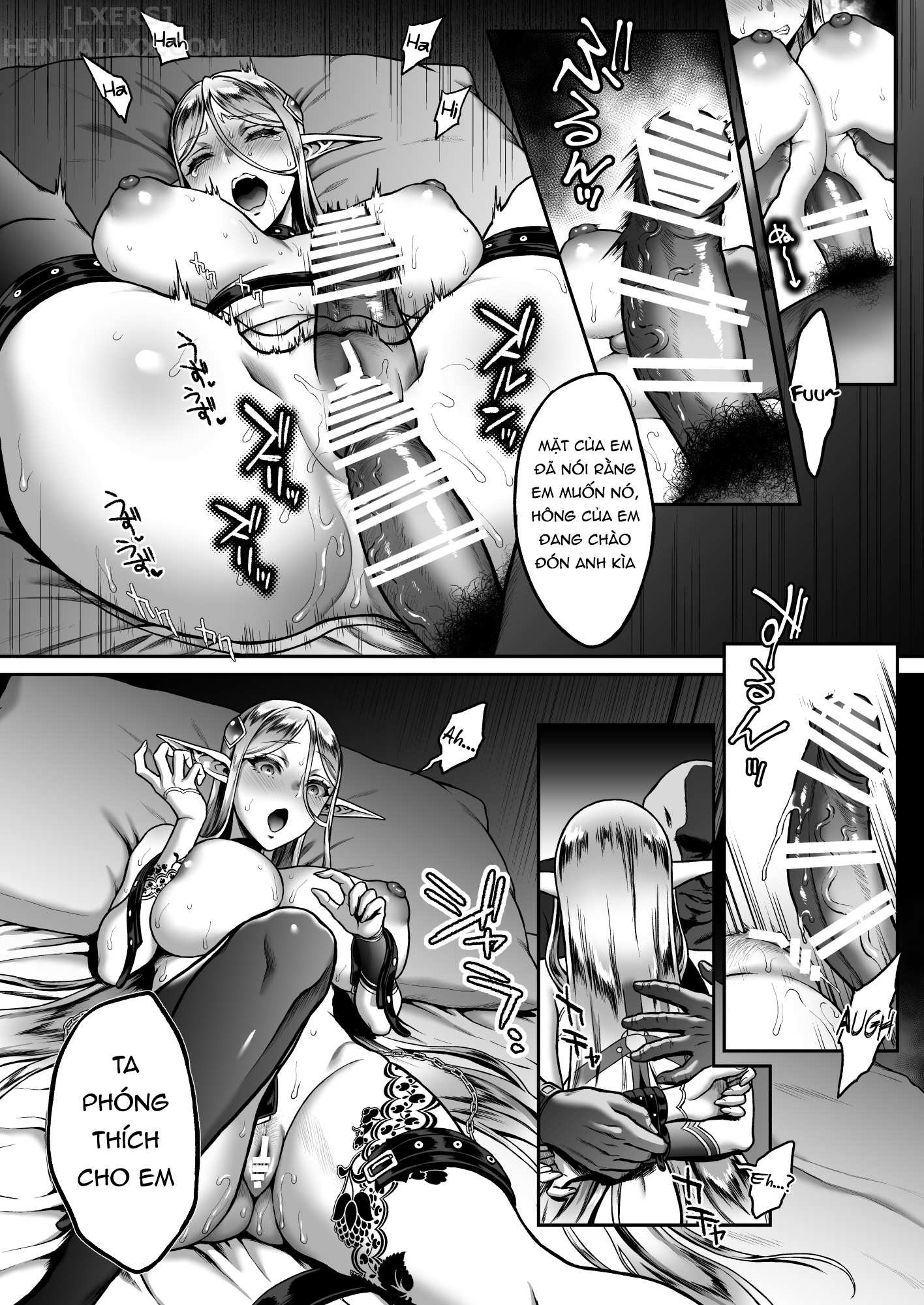 Đọc truyện hentai Tasogare No Shou Elf Chap 5