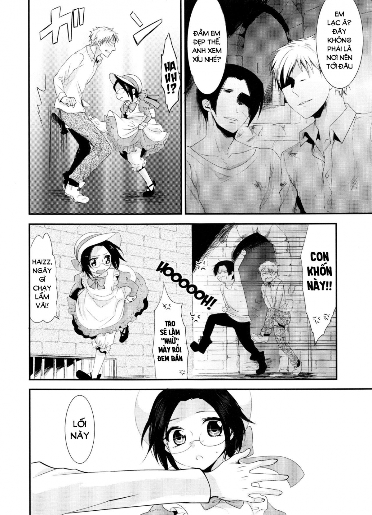 Đọc truyện hentai Kiss me once again (Shingeki no Kyojin) Chap 1