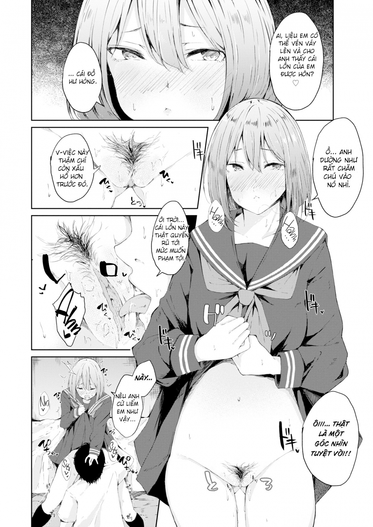 Đọc truyện hentai Chiến Lược Đồng Phục Thủy Thủ - Oneshot
