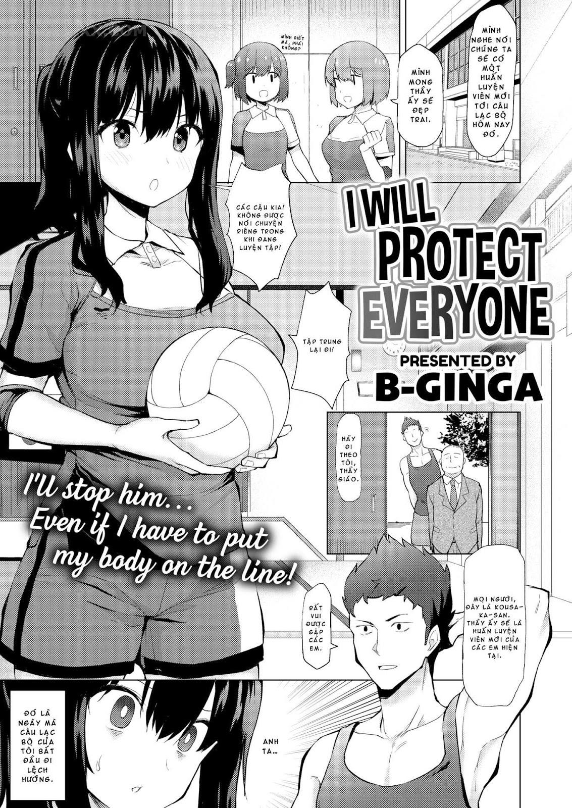 Đọc truyện hentai I Will Protect Everyone Oneshot