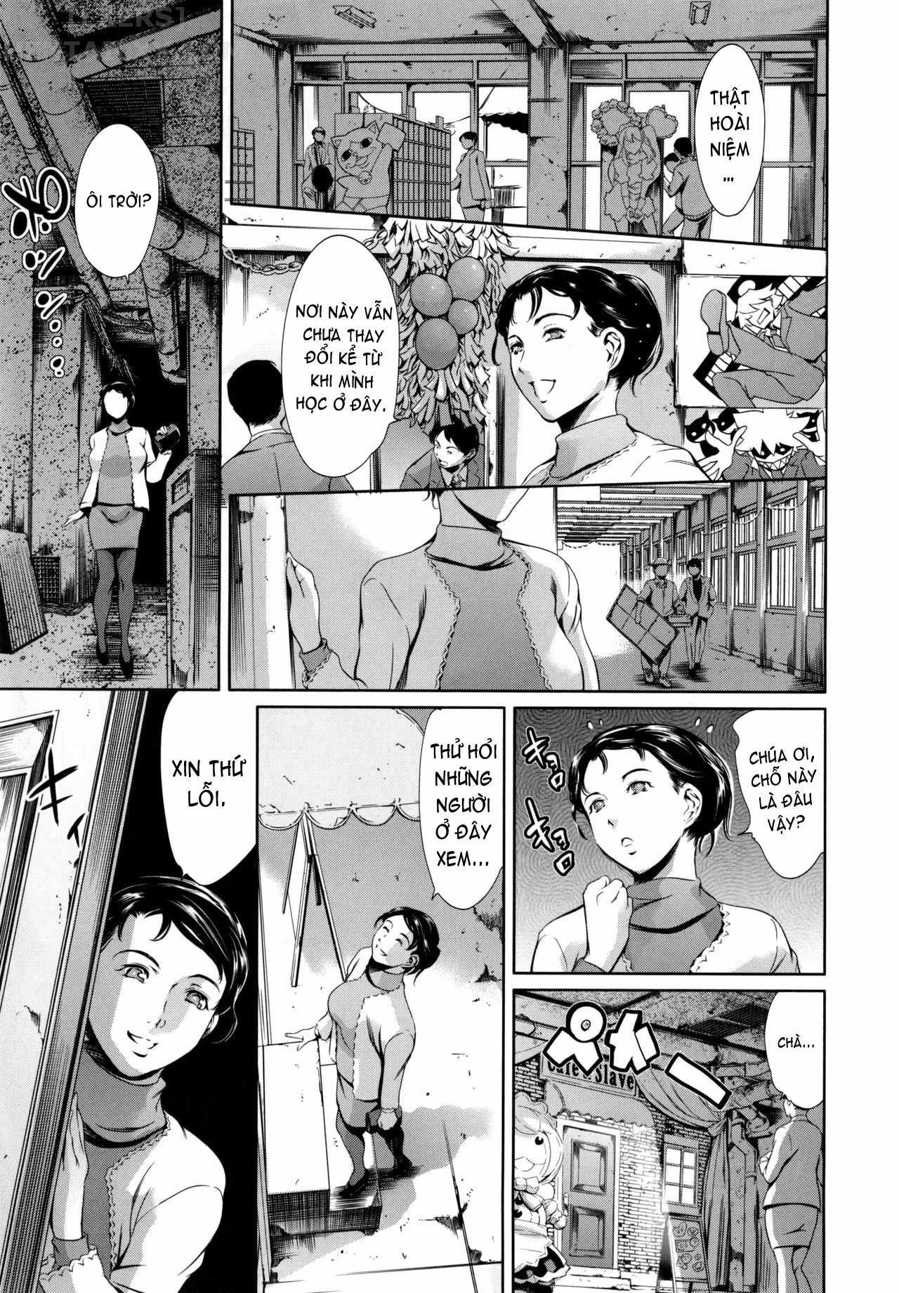 Đọc truyện hentai Houkago Dorei Club +1 Chap 8