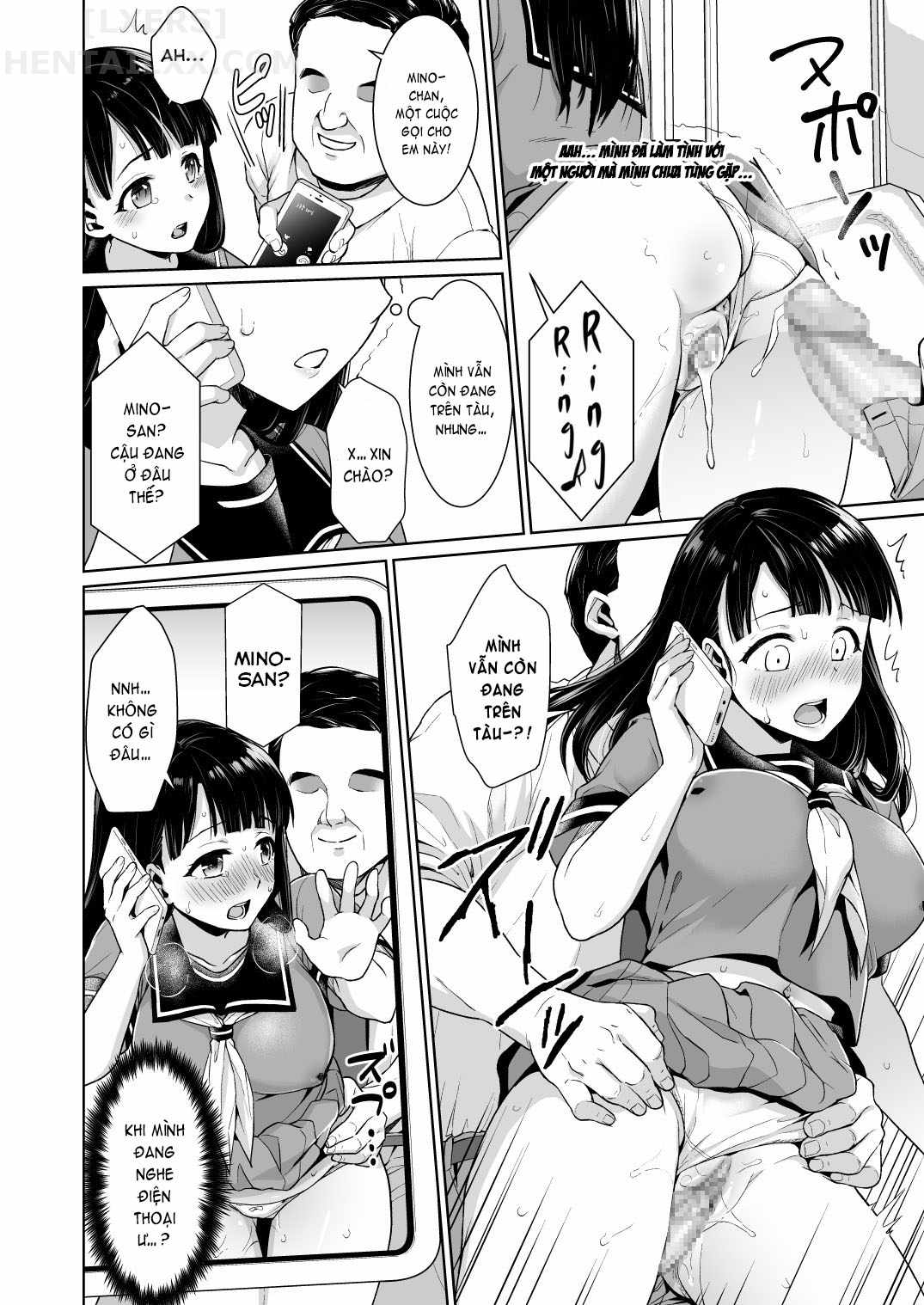 Đọc truyện hentai Iya Da To Ienai Jimikei Shoujo Chap 4 To Chikan Densha