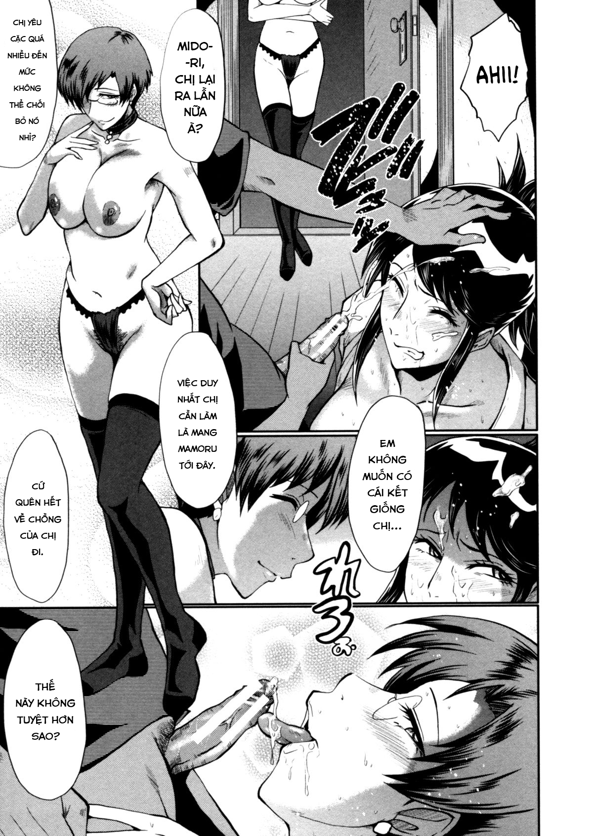 Đọc truyện hentai Haha Wa Buzama Ni Koshi O Furu ~Gogo No Seibo-Tachi~ Chap 4