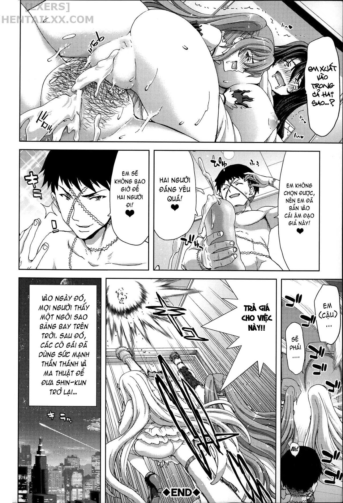 Đọc truyện hentai Mesuochi Z ~Kyousei Ninkatsu Haigou Zukan Chap 9 END