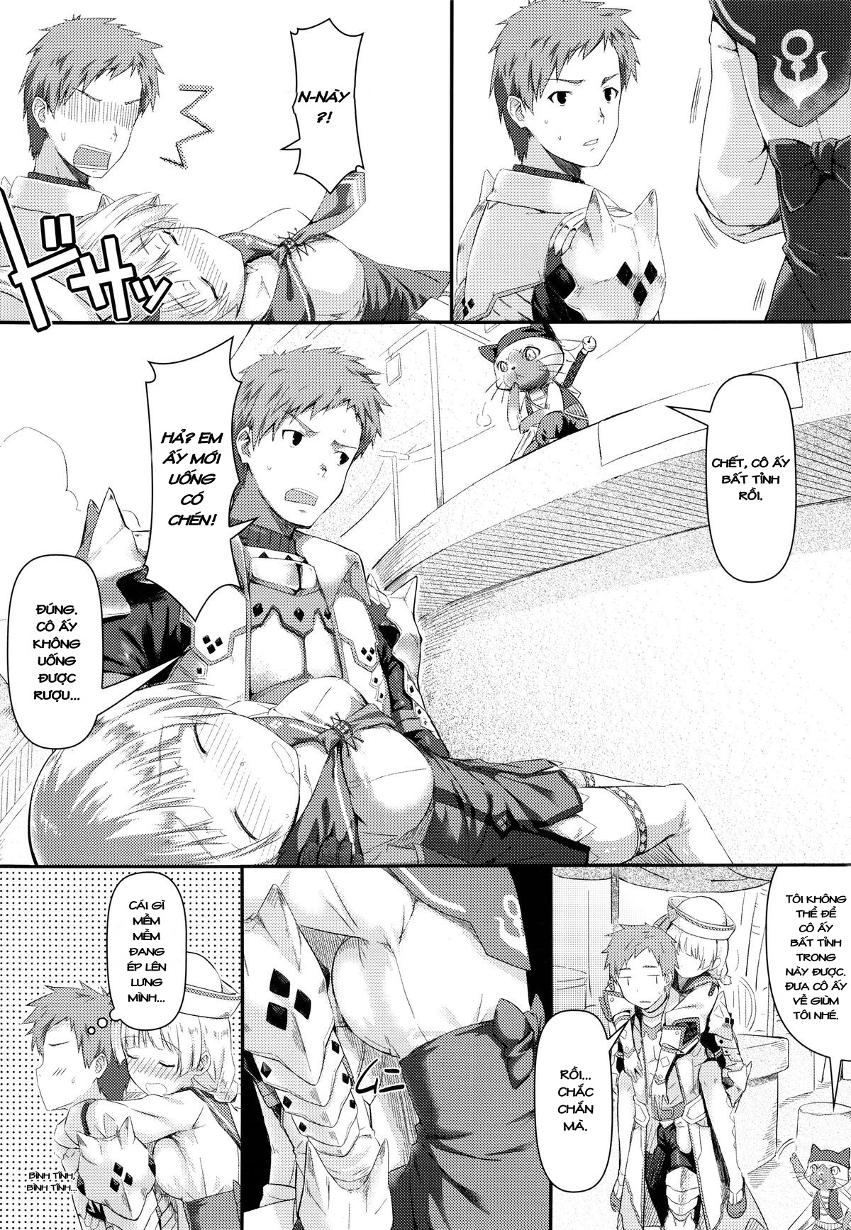 Đọc truyện hentai Kinkyuu Quest - Oneshot