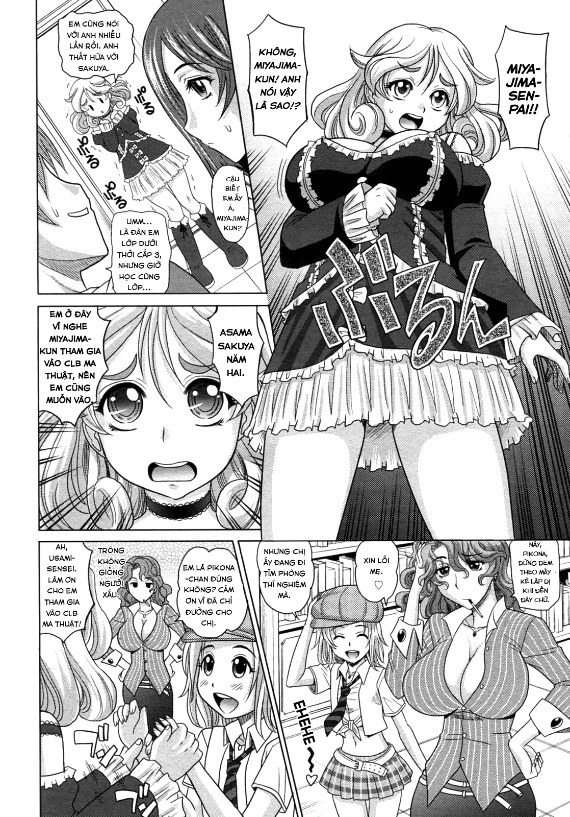 Đọc truyện hentai Mahouteki Na Kanojo Chap 2