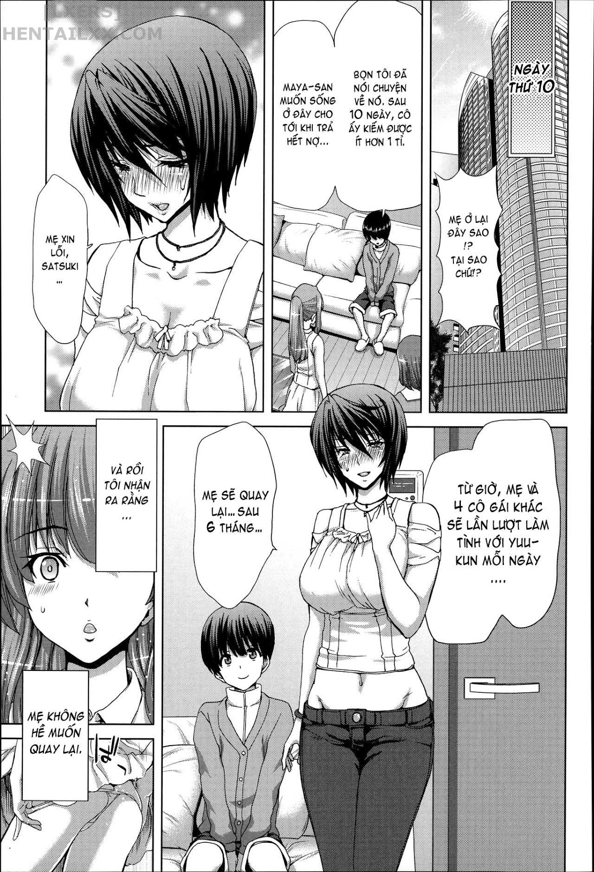 Đọc truyện hentai Mesuochi Z ~Kyousei Ninkatsu Haigou Zukan Chap 6