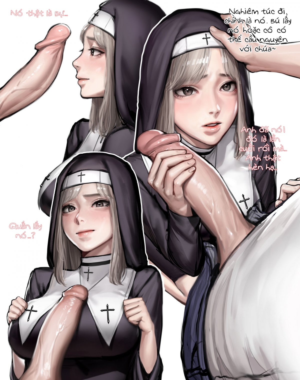 Đọc truyện hentai Garterbelt Nun-san Chap 2 + Ảnh động