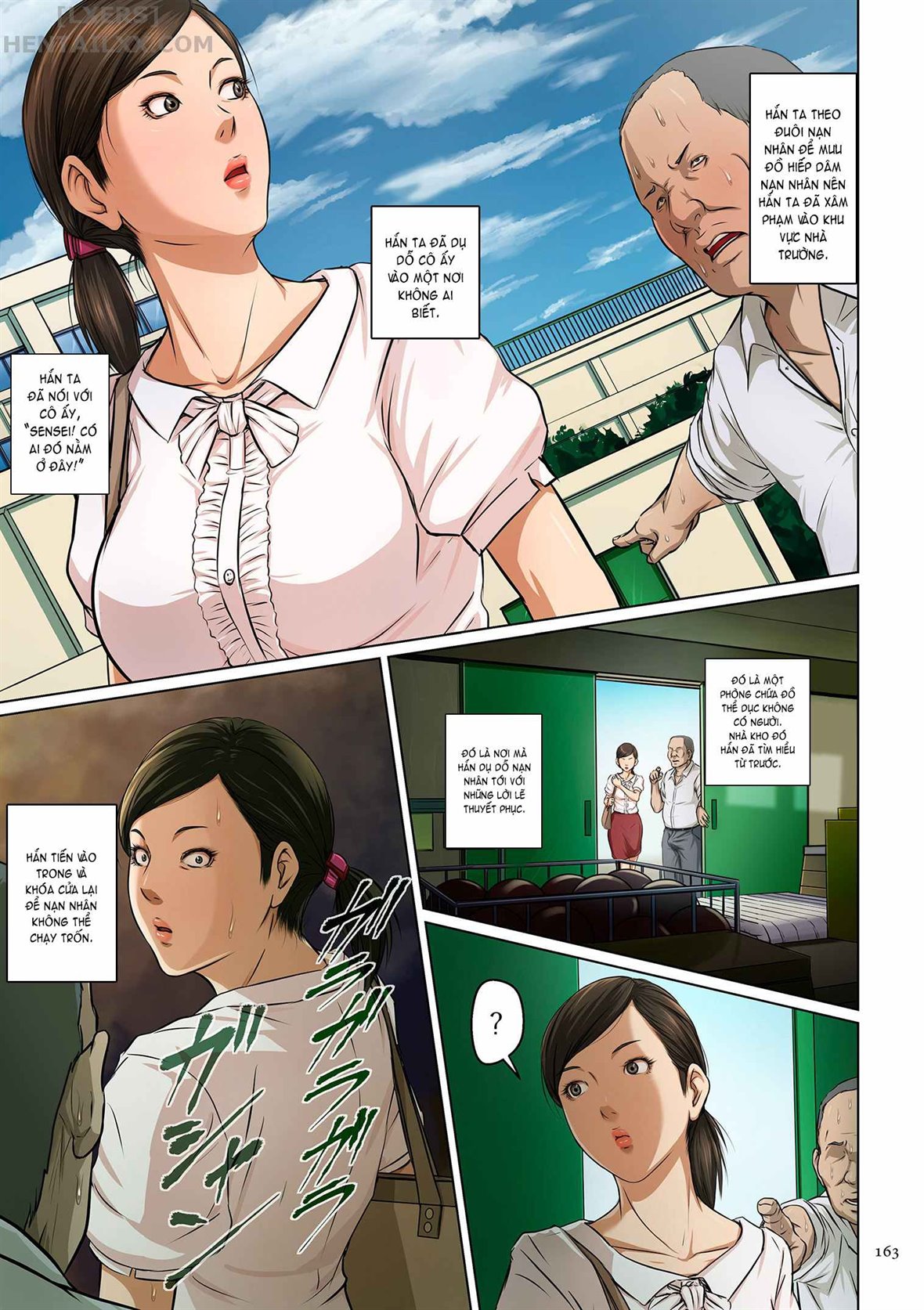 Đọc truyện hentai Karamitsuku Shisen Chap 9