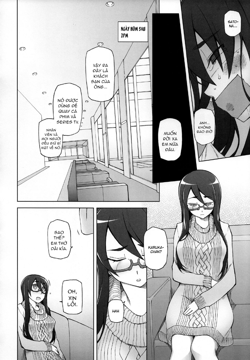 Đọc truyện hentai Kanojo Wa Chou Yuumei Geinoujin... Soshite Boku Ni Naisho De AV Joyuu Satomi-Satona Gojitsudan Chap 1.1