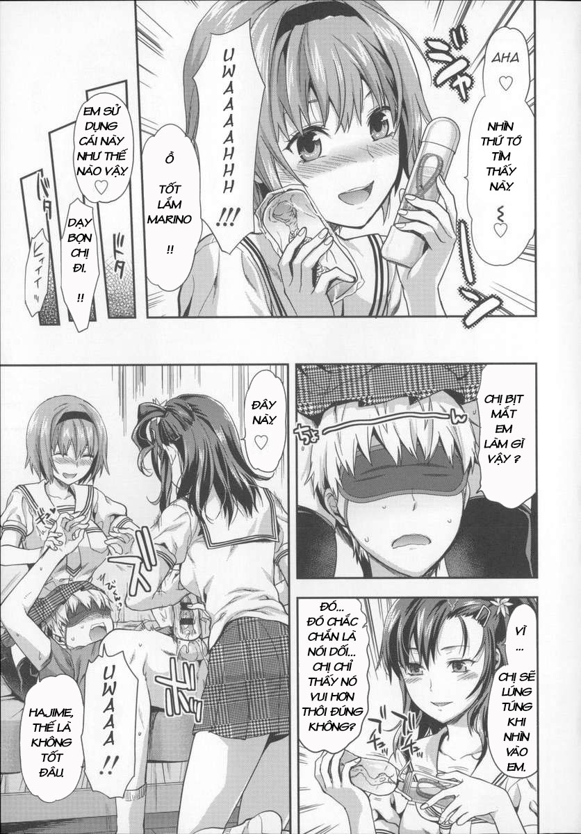 Đọc truyện hentai Ane Kyun! ~My Sweet Sweet Elder Sister~ Chap 6 Girls X Holes