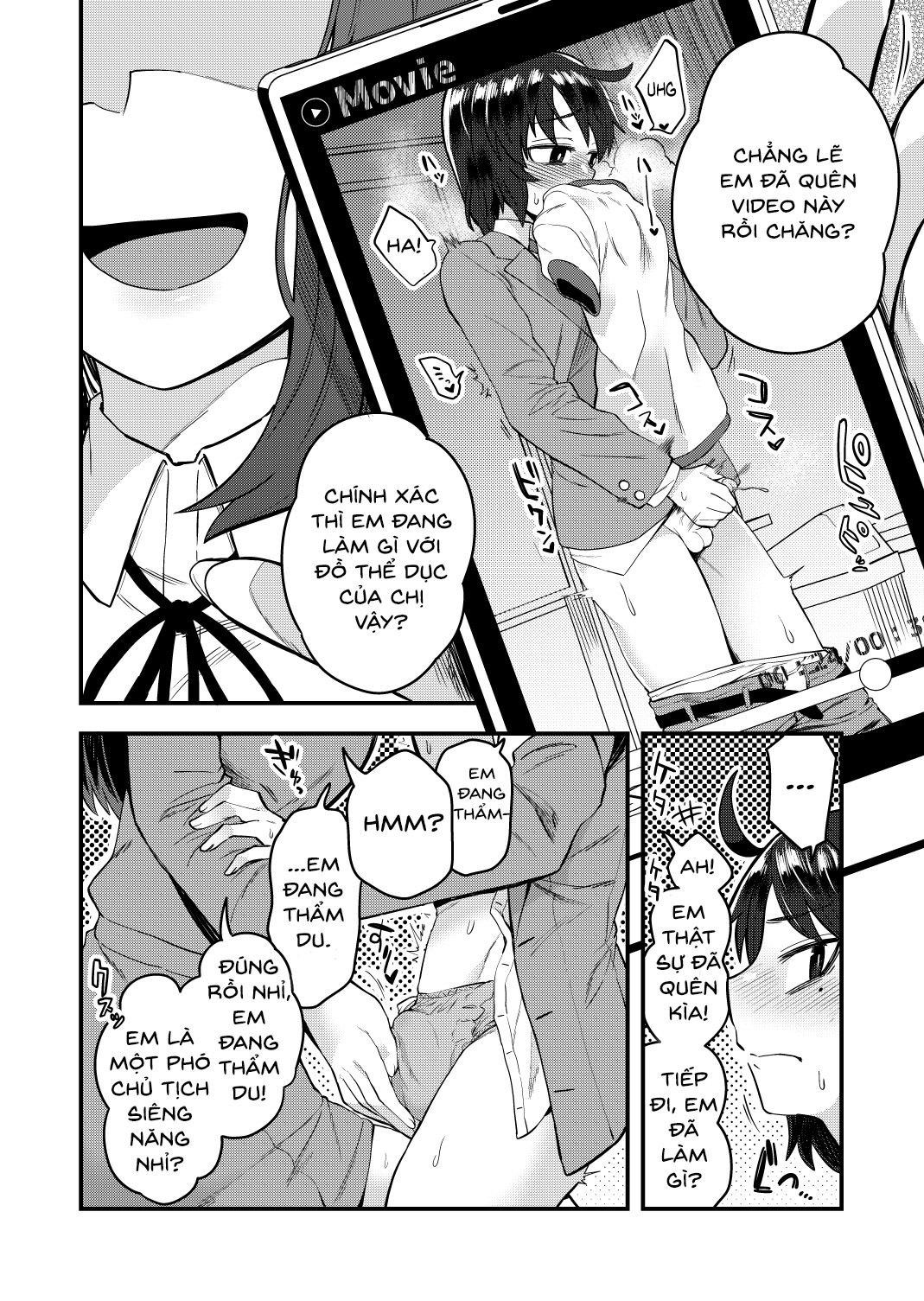 Đọc truyện hentai Fukukaichou Ga Kaichou No Kanojo Ni Naru Made Oneshot