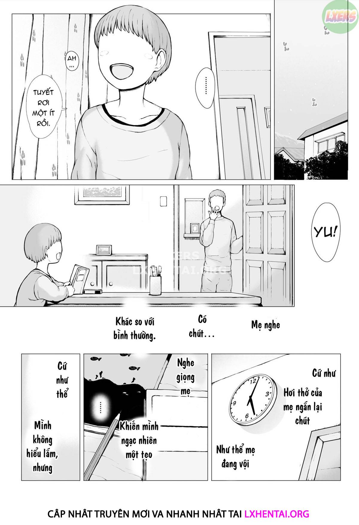 Đọc truyện hentai Hahagui Ottori Okaasan ga Toshishita Yarichin ni Nerawareru Toki Chap 2B