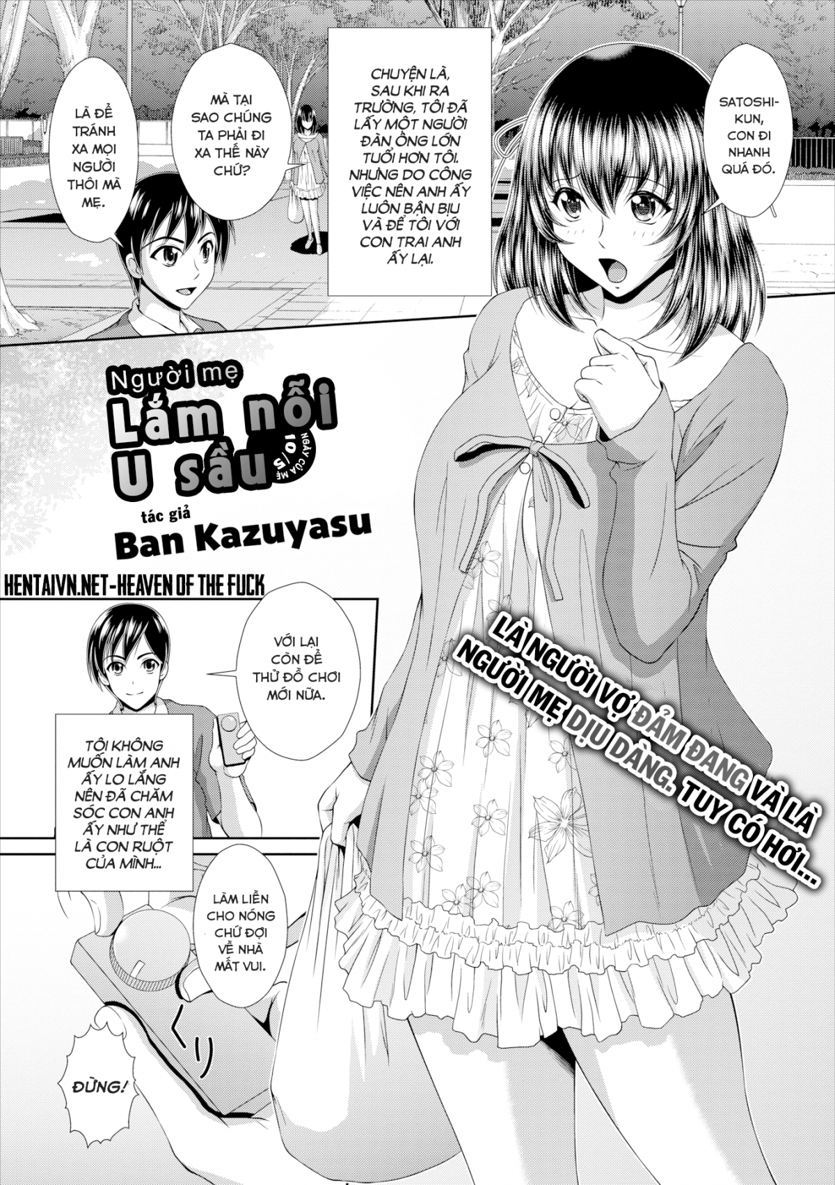 Đọc truyện hentai Người mẹ lắm nỗi u sầu Tình mẹ bao la như biển thái bình dạt dào