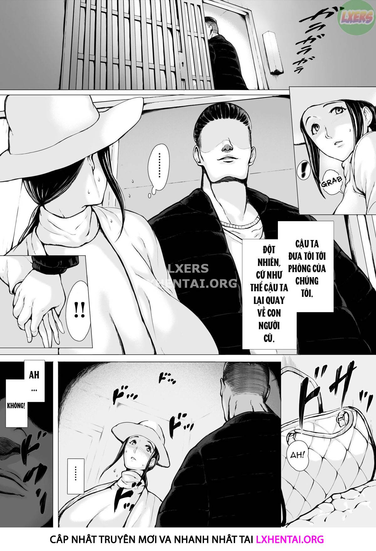Đọc truyện hentai Hahagui Ottori Okaasan ga Toshishita Yarichin ni Nerawareru Toki Chap 2A