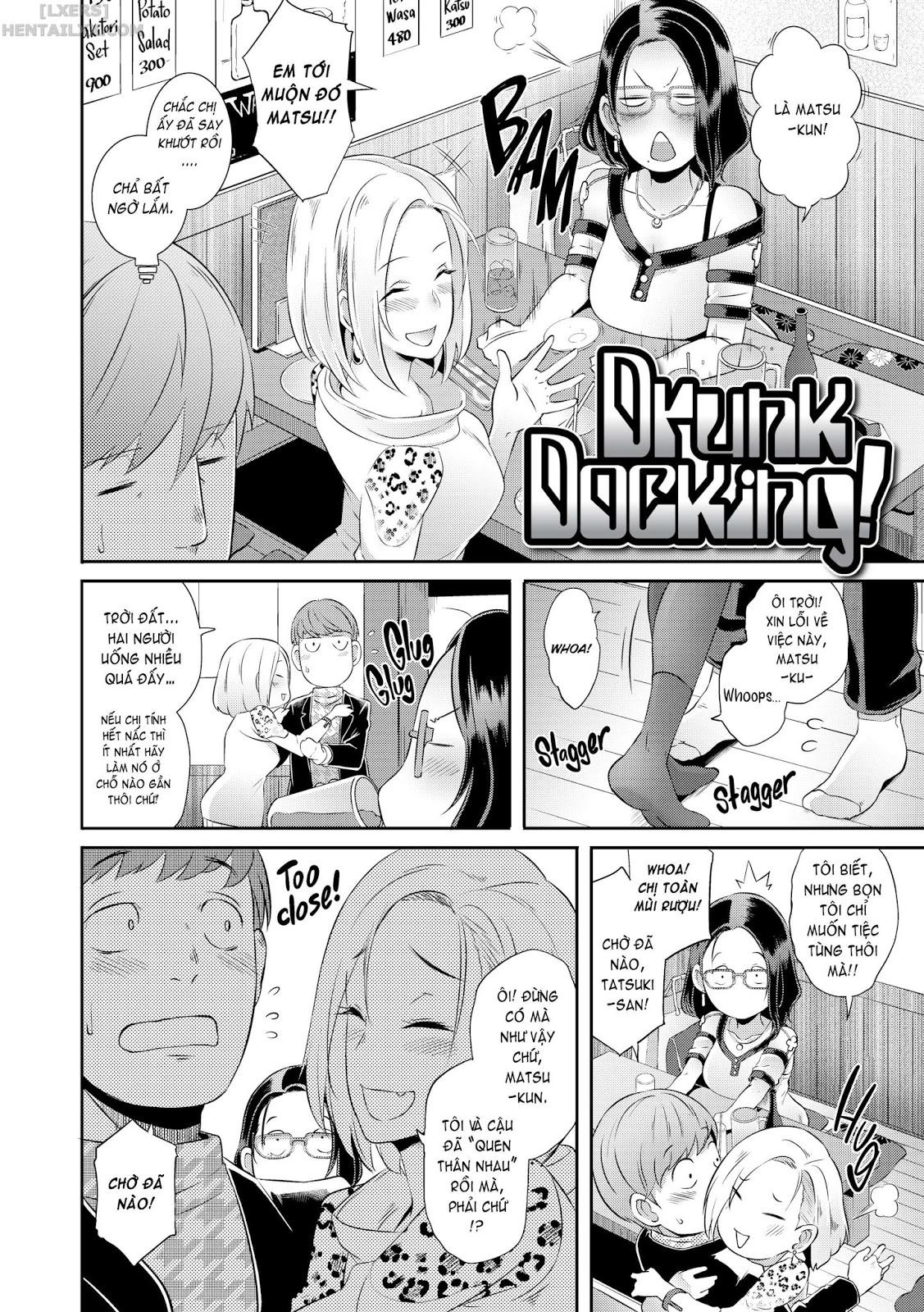Đọc truyện hentai Dirty Docking! Chap 4 Drunk Docking!